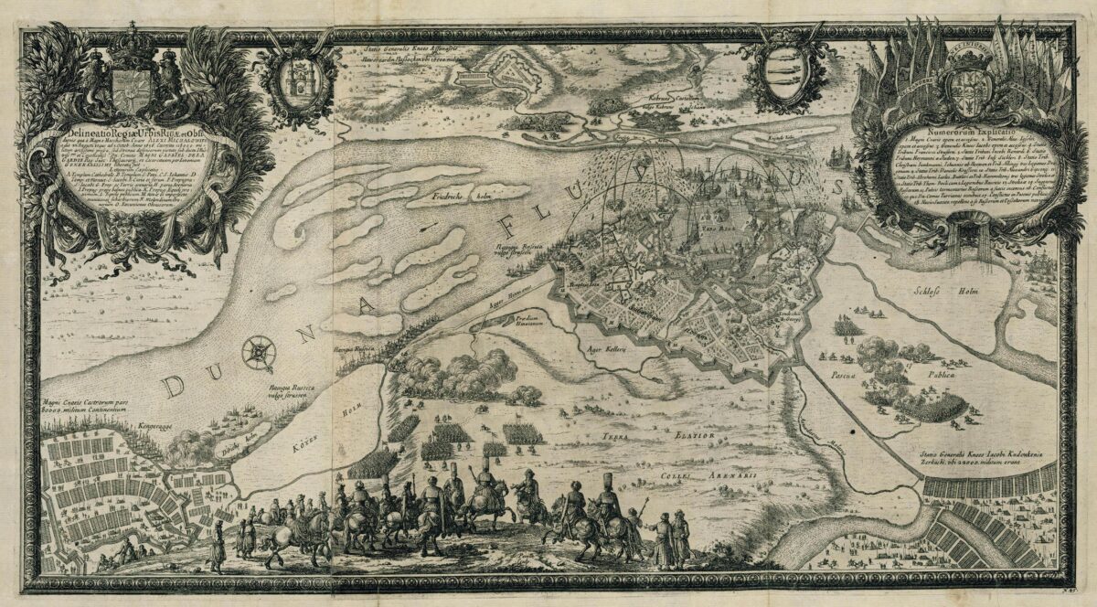 The_siege_of_Riga_1656 map